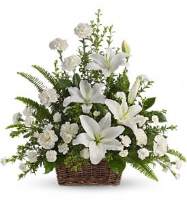 Whether you send this beautiful arrangement to the family home or to
