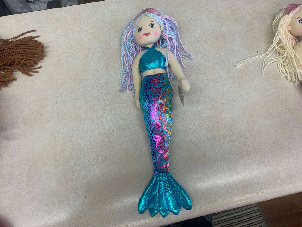 Plush mermaid