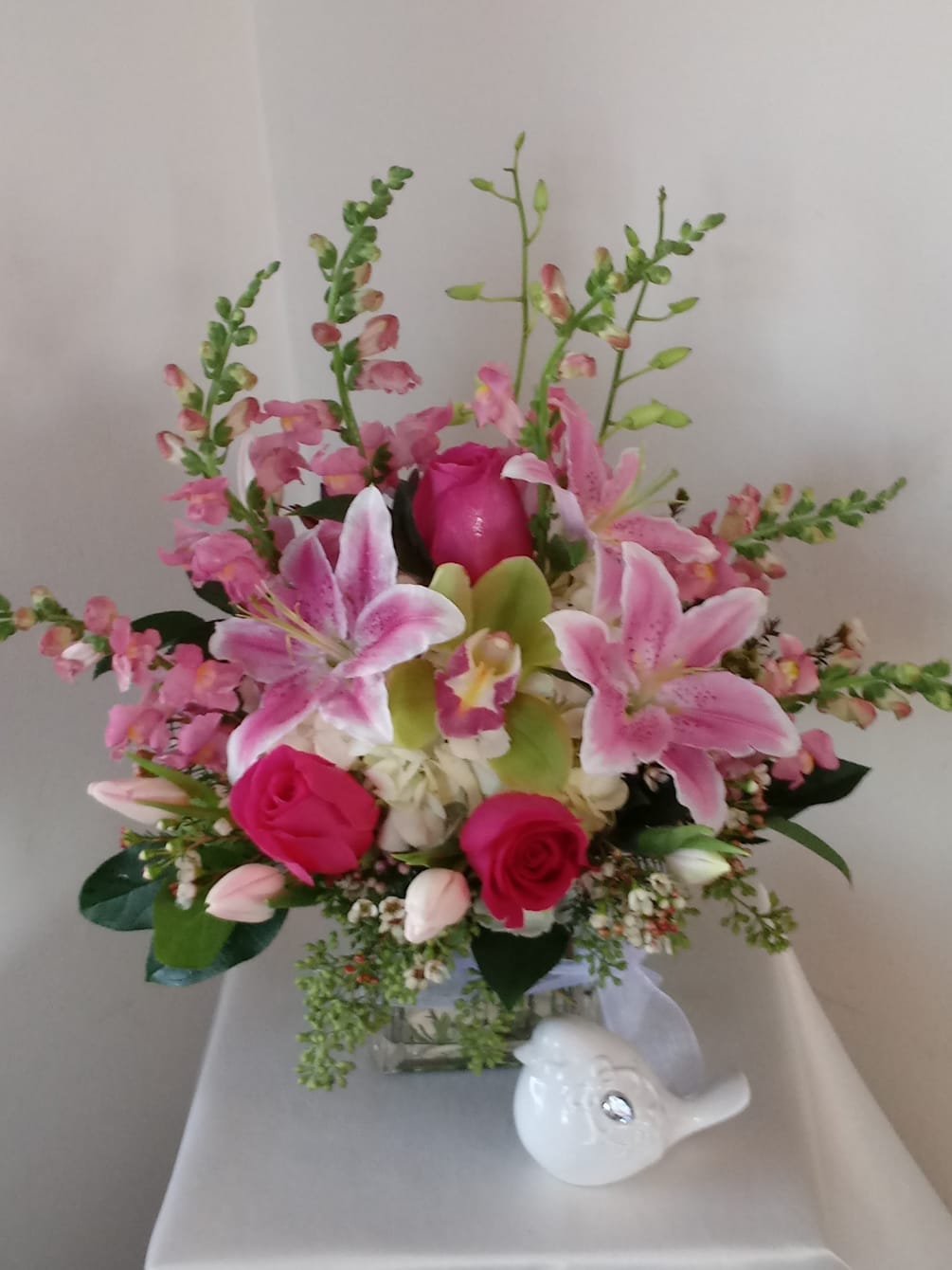 CONGRATULATIONS ON YOUR ENGAGEMENT! Beautiful Flowers to celebrate, Hydrangea, Cymbidium OrchidsRoses
SnapdragonsTulips