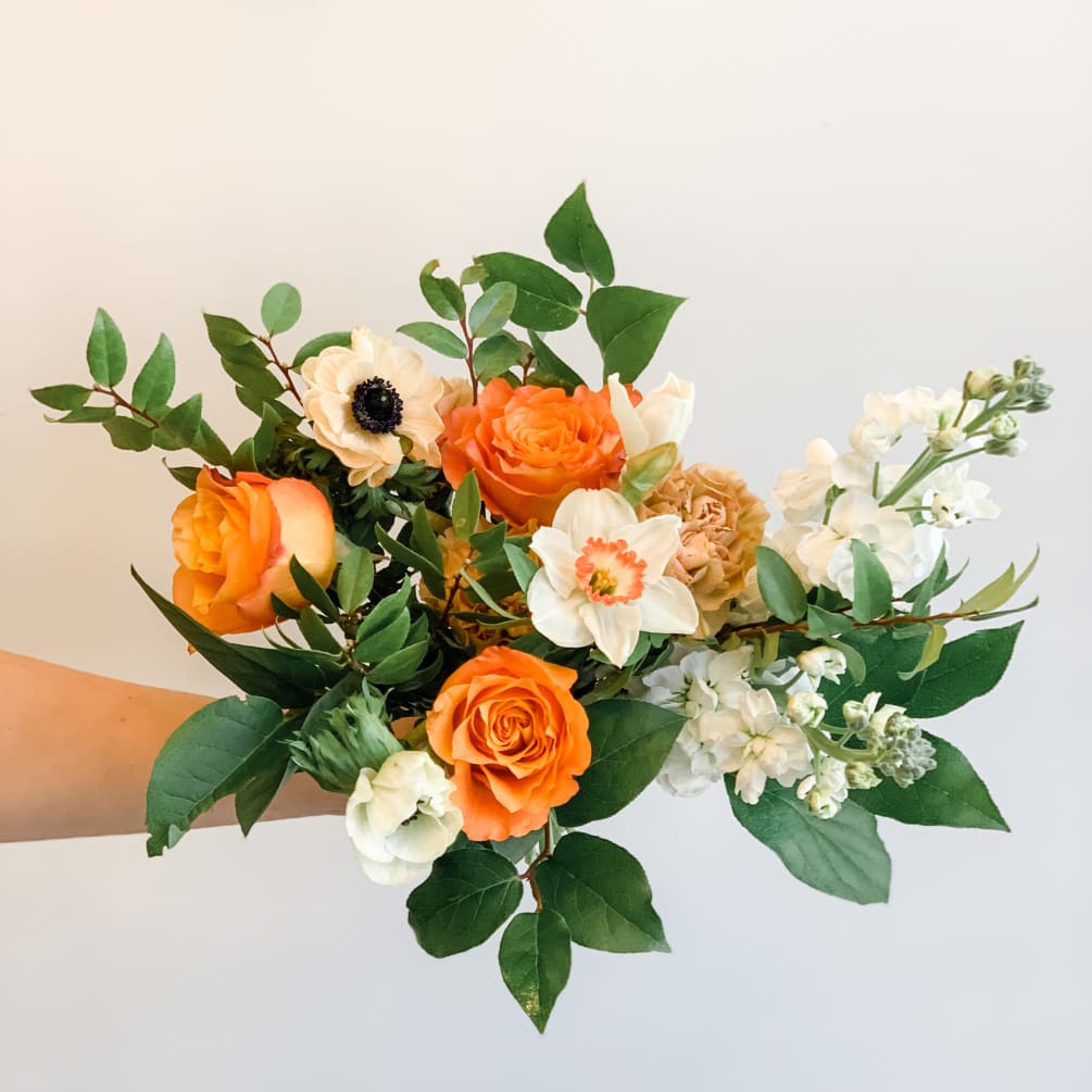 Our signature bouquet all dressed up for Spring!

Surprise that special someone with