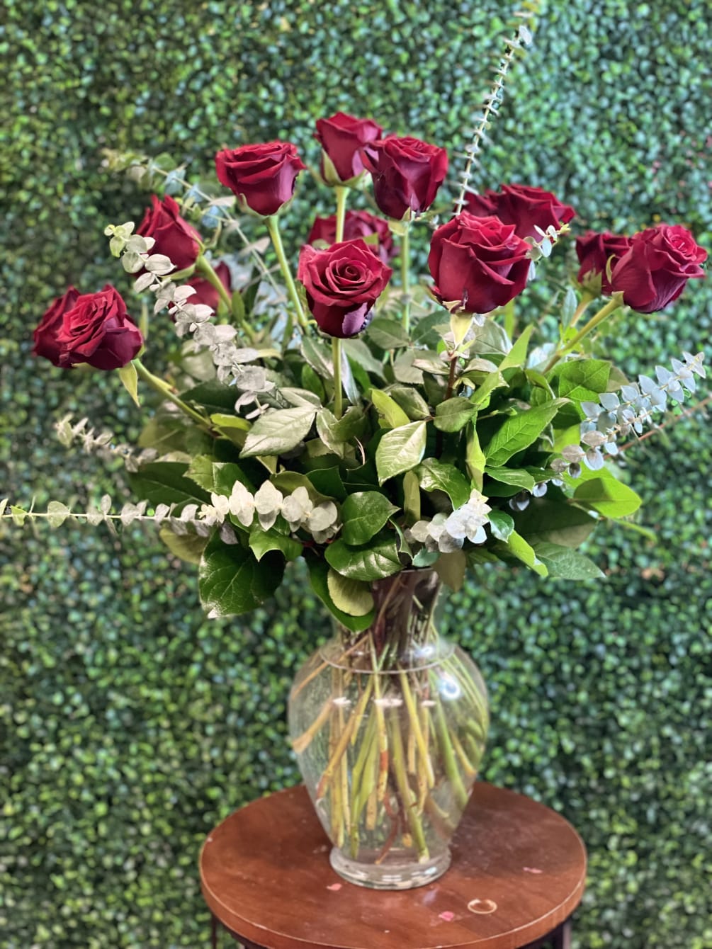 Dozen Luxury Red Roses by Northpark Florist