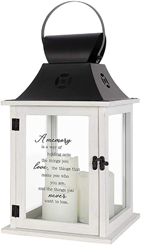 3 Pillar Lanterns are made from quality composite wood and a black
