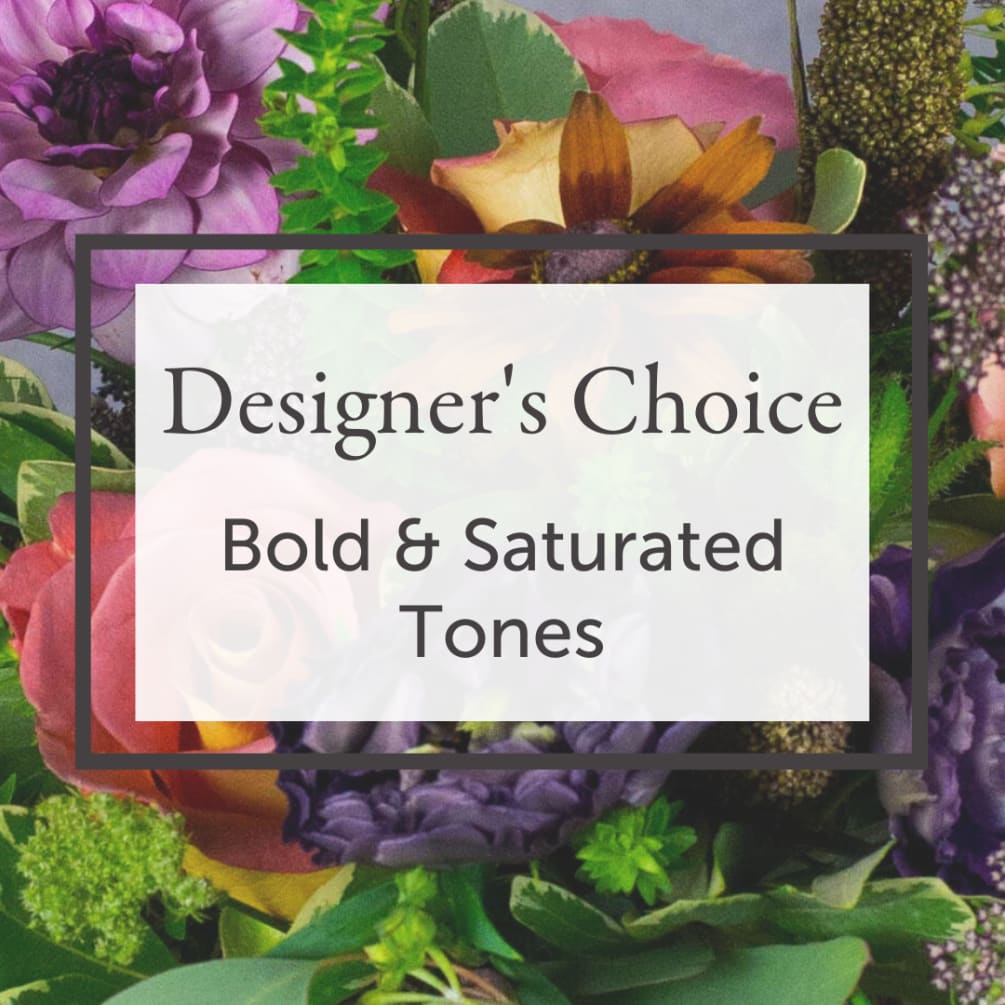 Trust our design team to create a gorgeous, one-of-a-kind, DESIGNER&#039;S CHOICE fresh