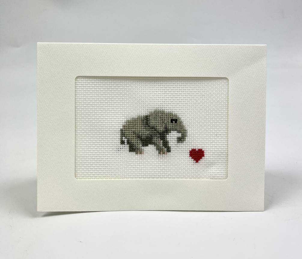 Cross-stitched messages and artistic patterns for most occasions. Visit the Gifts category