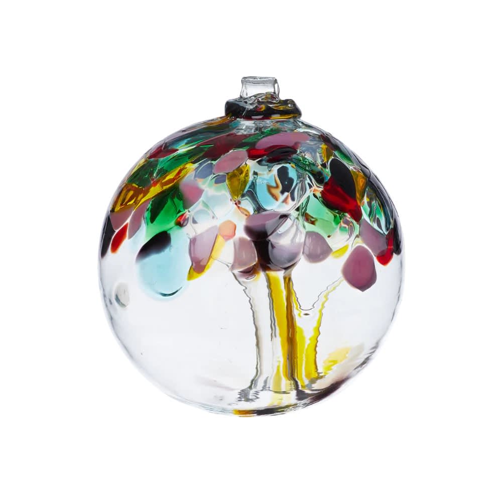 2 in. Handblown Glass Ornament - Like trees in a forest, no