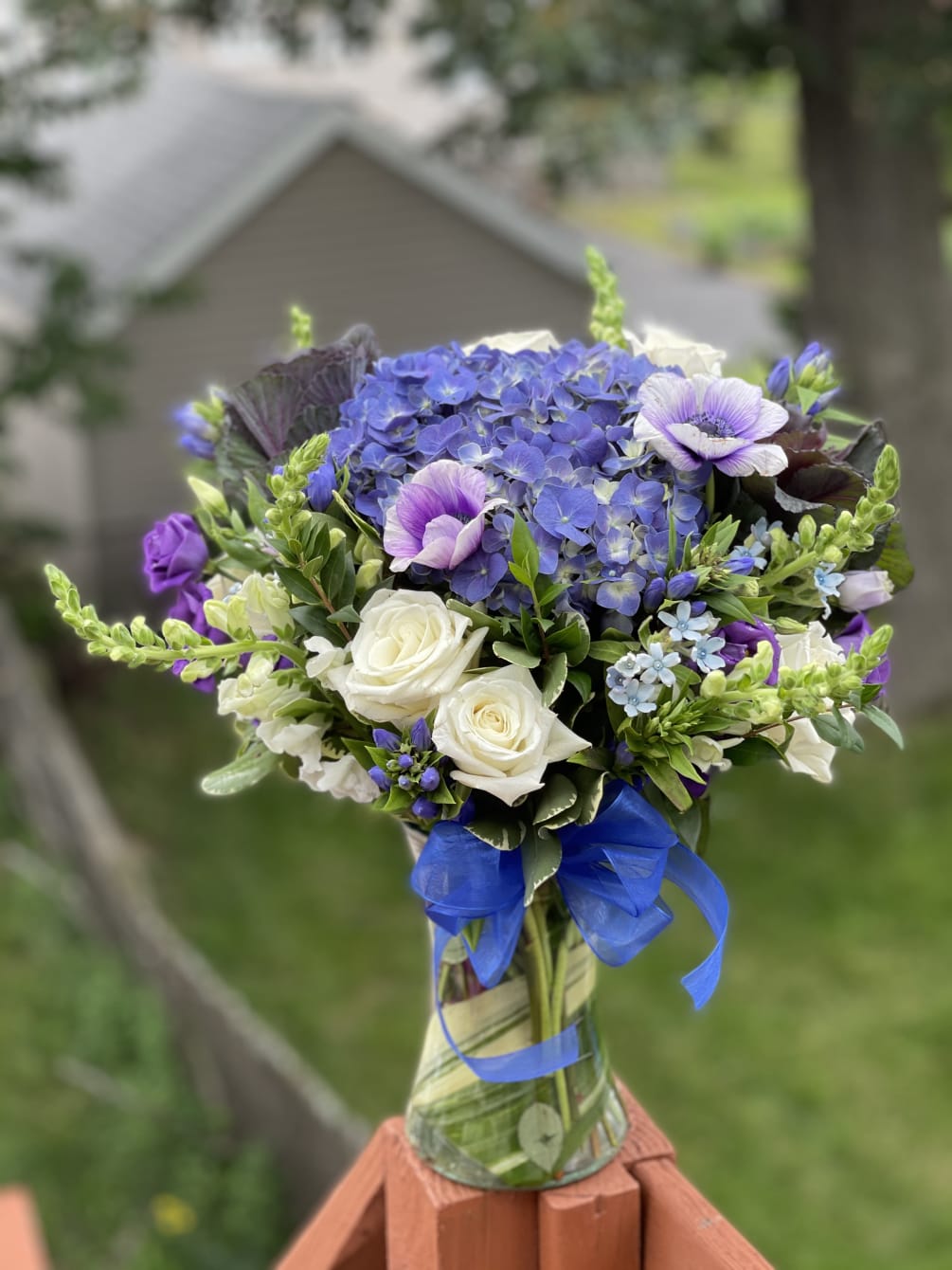 Purple Gardens by Blumen Haus Boston