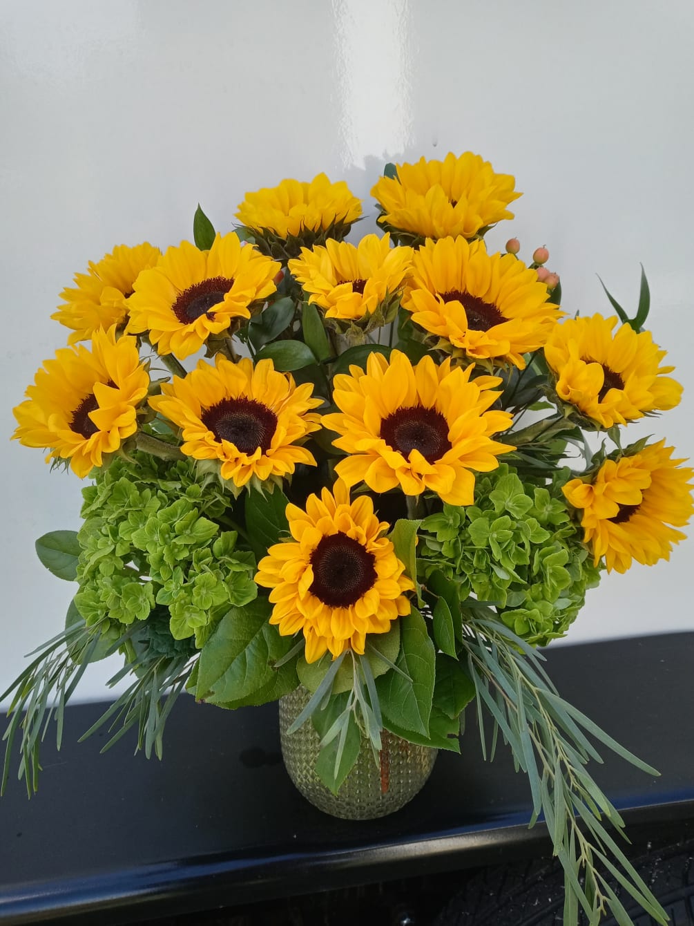 Sunflower Dozen by Misty Rose Flower Shop