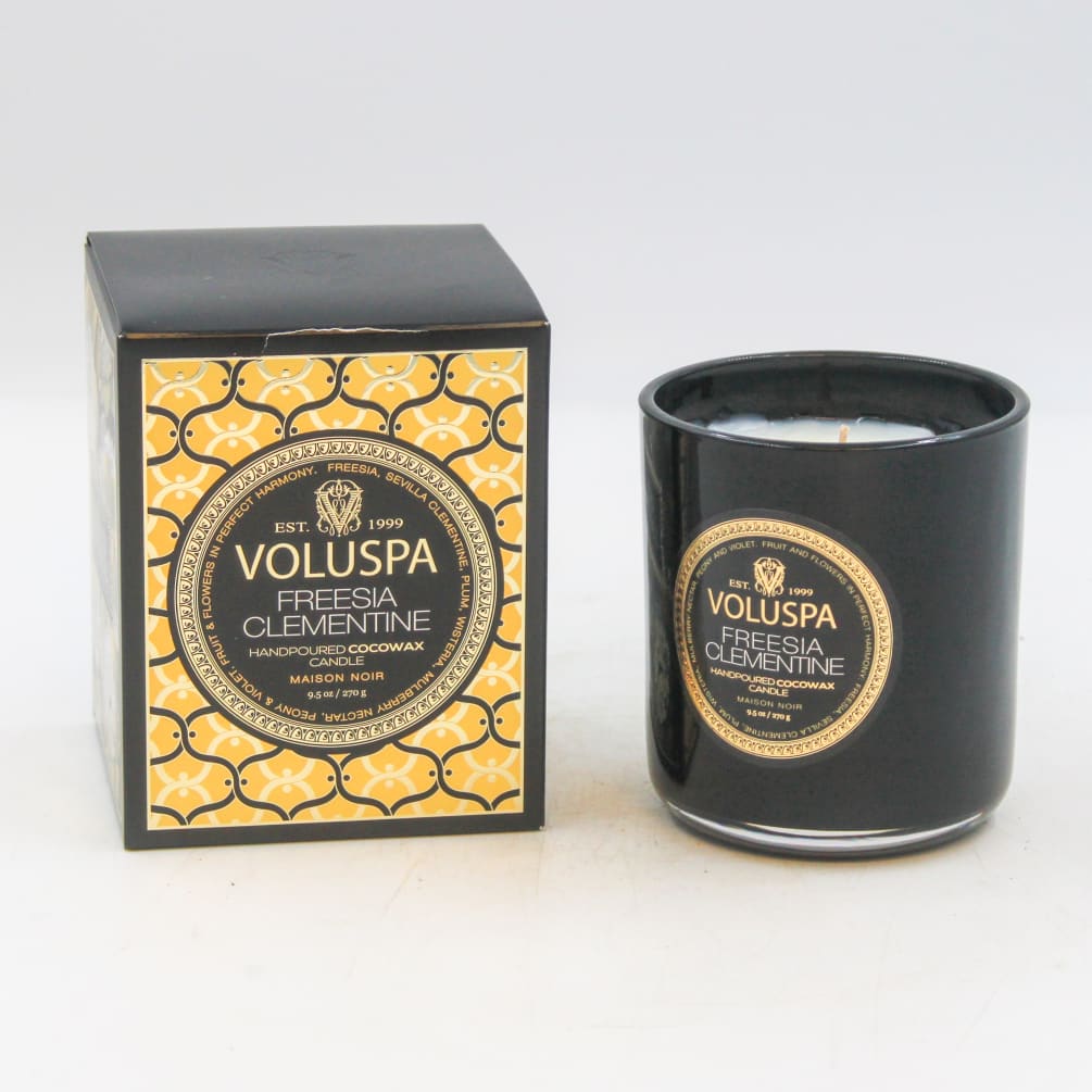 DESCRIPTION

Notes of Freesia, Sevilla Clementine &amp; Mulberry.
Fragrance Description
Freesia Clementine&#039;s performance opens with