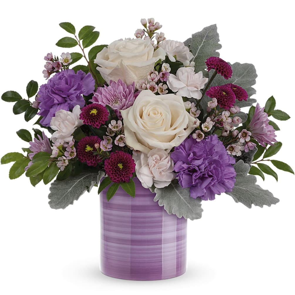 Serene Swirl Bouquet by Garden of Eden Florist