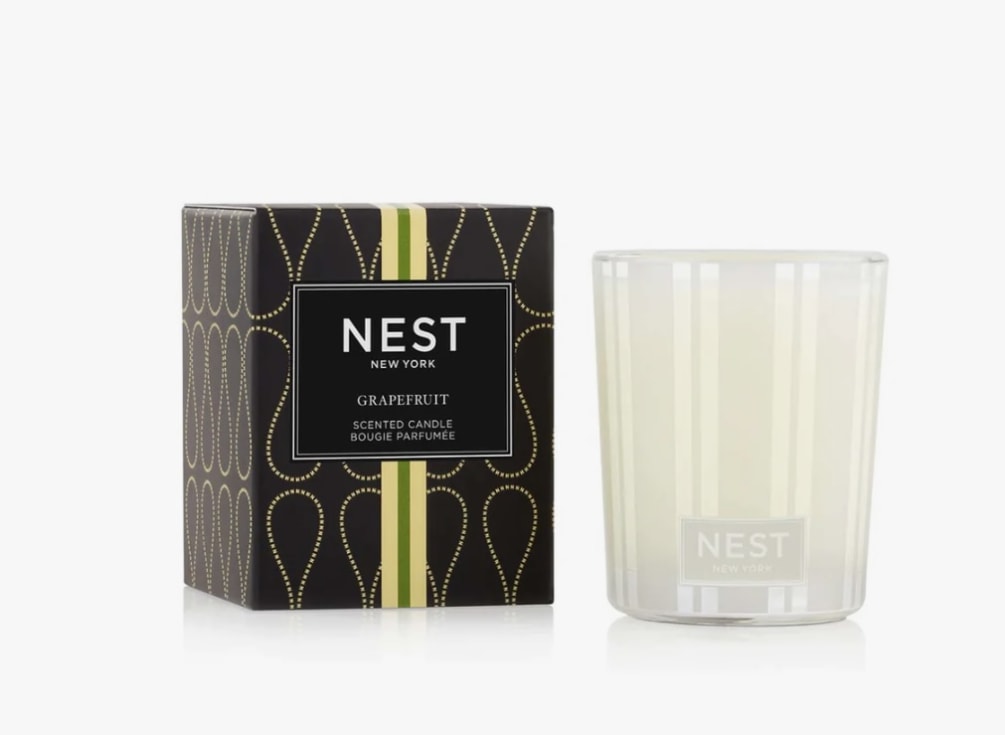 Uplift your senses with this bestselling fragrance, Grapefruit. This Votive Candle features