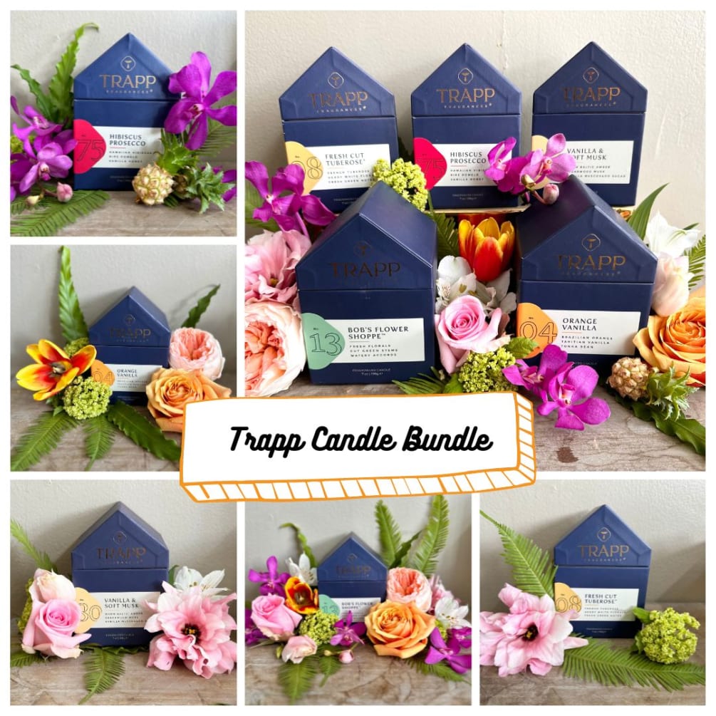 Trapp Candle Bundle by Palos Verdes Florist