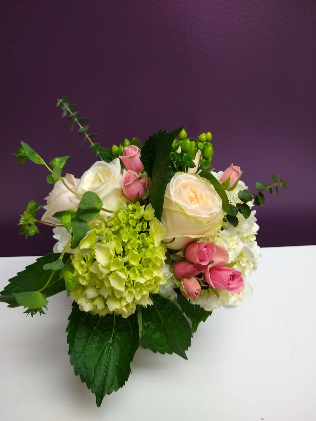 This bouquet graces every room with a touch of elegance.