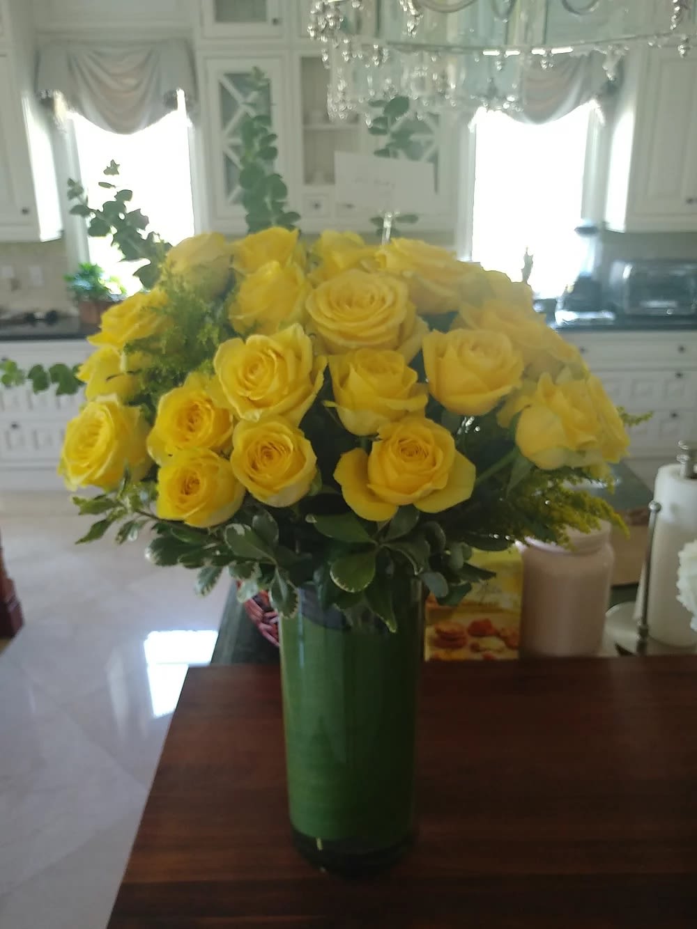 A bouquet of fresh, radiant yellow roses is a timeless gift. Show