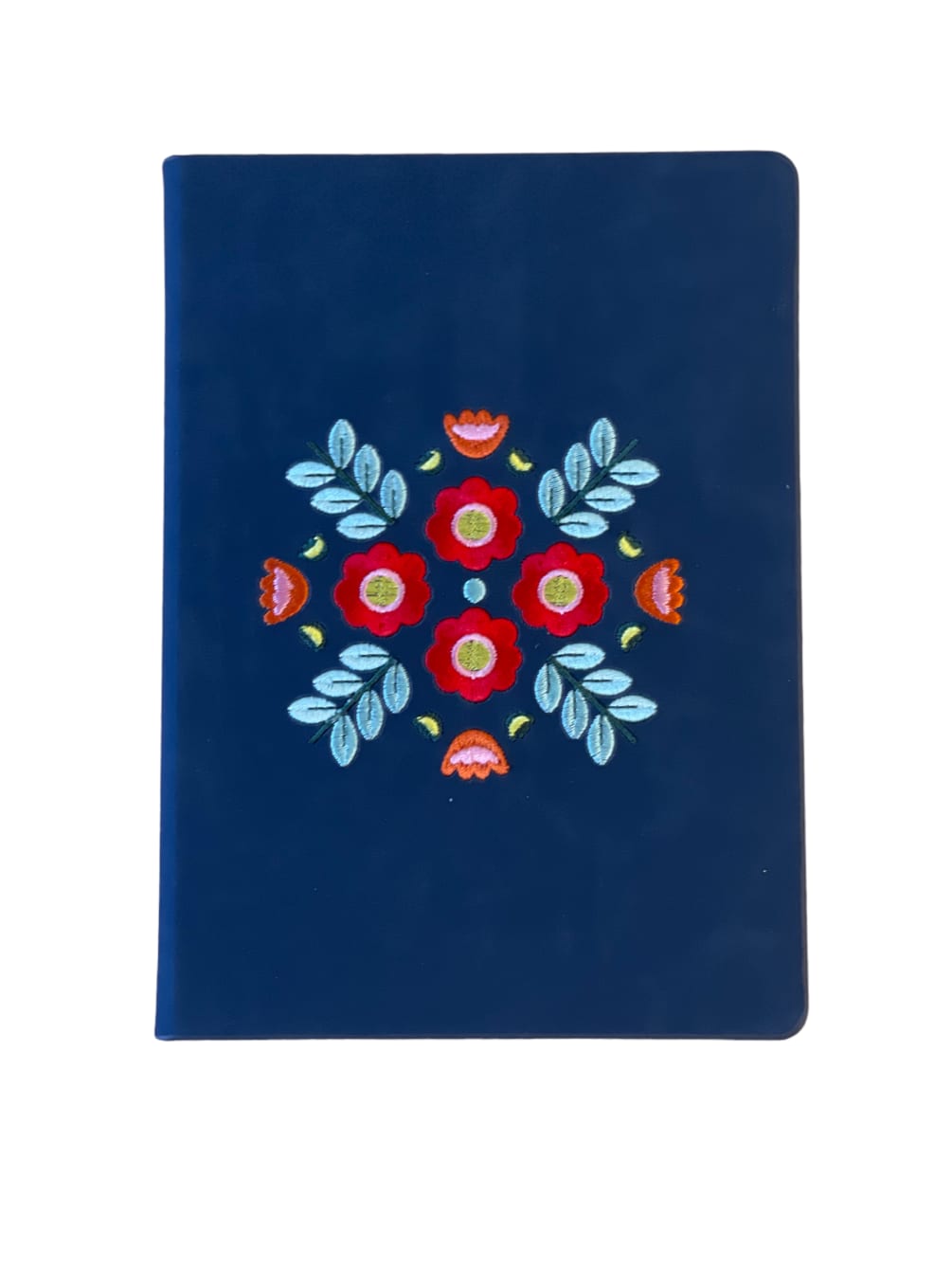 5.75&quot; X 8.25&quot; hardcover notebook
Embroidered cover artwork 144 lined pages 
Glorious smythe-sewn
