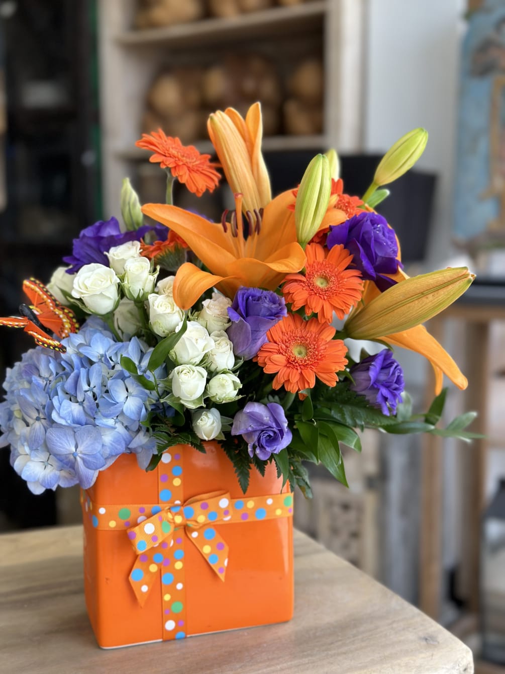 READY FOR THE BACK TO SCHOOL? OUR BRIGHT DEVOTION ARRANGEMENT BRINGS YOU