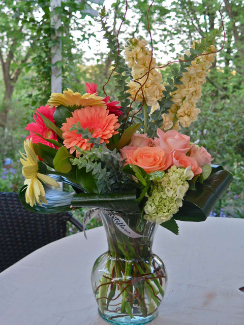 The Signature Bouquet from Studio Artiflora is large, full and highly detailed