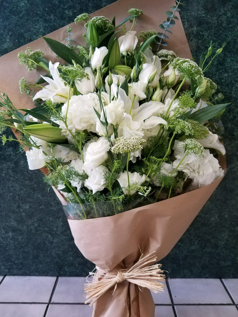 Wrapped Bouquet - Mixed Floral Premium Wrap