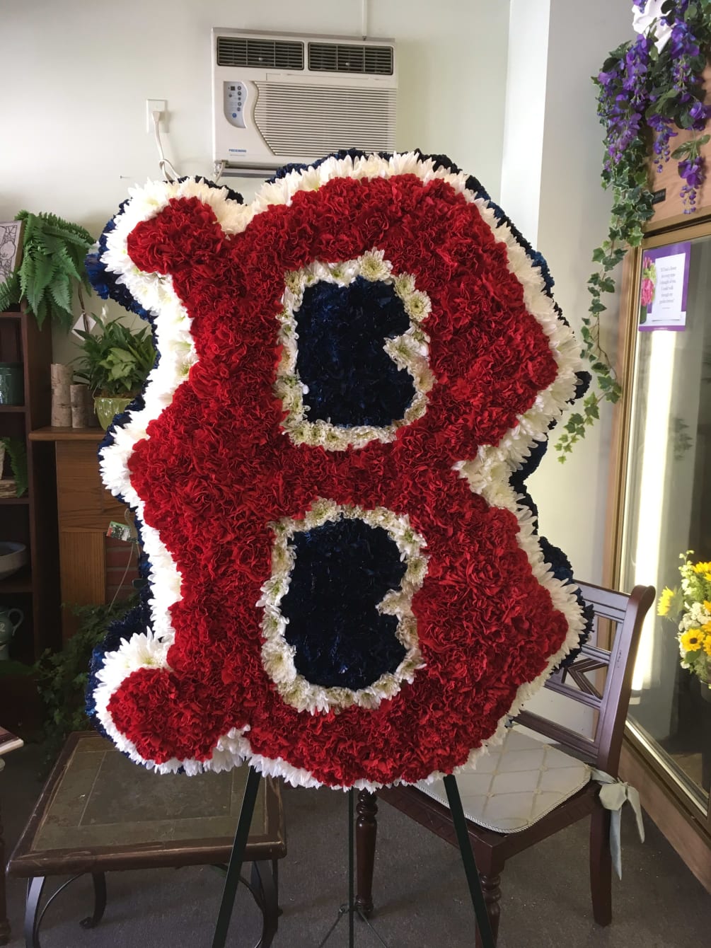 Candy bouquet - Boston Red Sox  Flowers for men, Red sox nation, Crafts