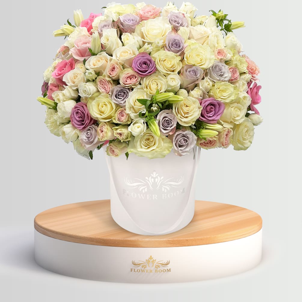 Elevate any special occasion with these delightful pastel flower arrangements. Whether it&#039;s