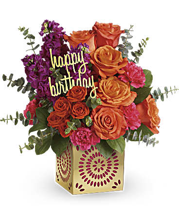 Make their special day sparkle! Surprise them with this beautiful bouquet of