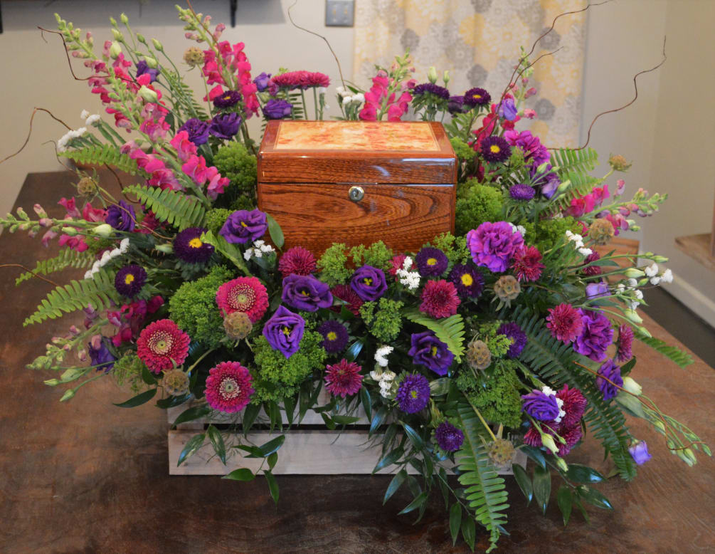 Loving Remembrance Cremation Spray by Flowers from the Rafters
