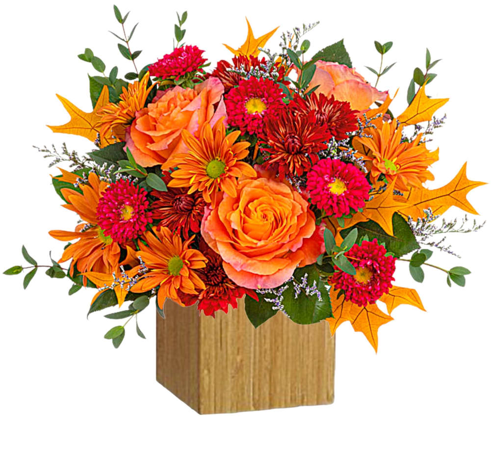 Artfully arranged in a wooden box, this magnificent rose bouquet celebrates the
