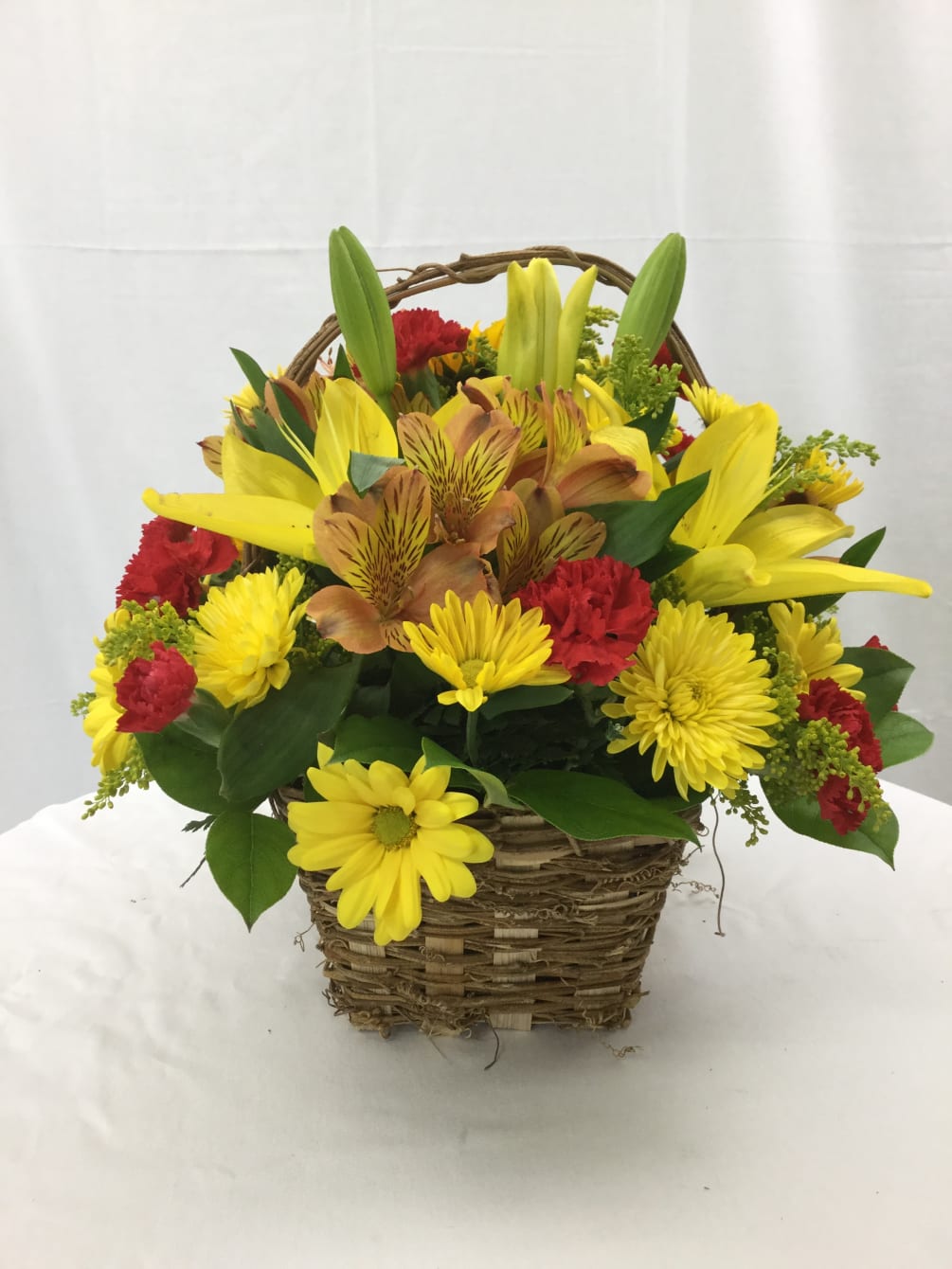 Autumn Basket by Mr. Bokay Flowers & Greenhouse