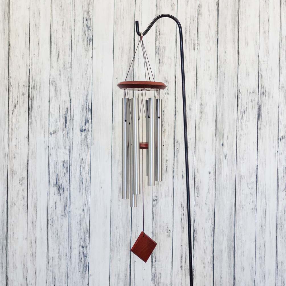 Musically tuned for a beautiful melody, a Woodstock windchime is a lasting
