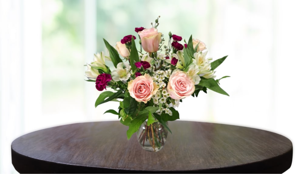 Flirtu Vase Flower Arrangement by ABM Floral Studio is the perfect choice