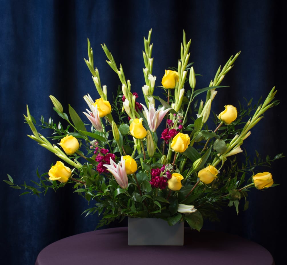  This arrangement is a tribute to a close friend or family