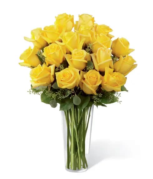 Only You Yellow Rose Bouquet