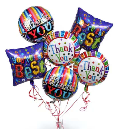 Send your Thanks for a job well done with our special balloon