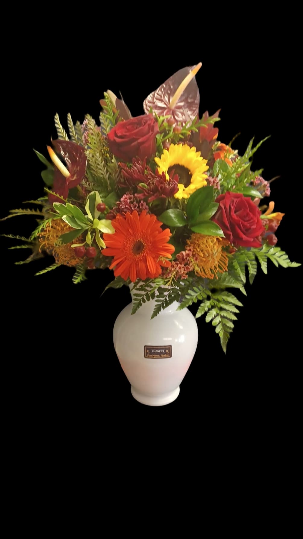 Colorful mix of fresh cut flowers for all occasions