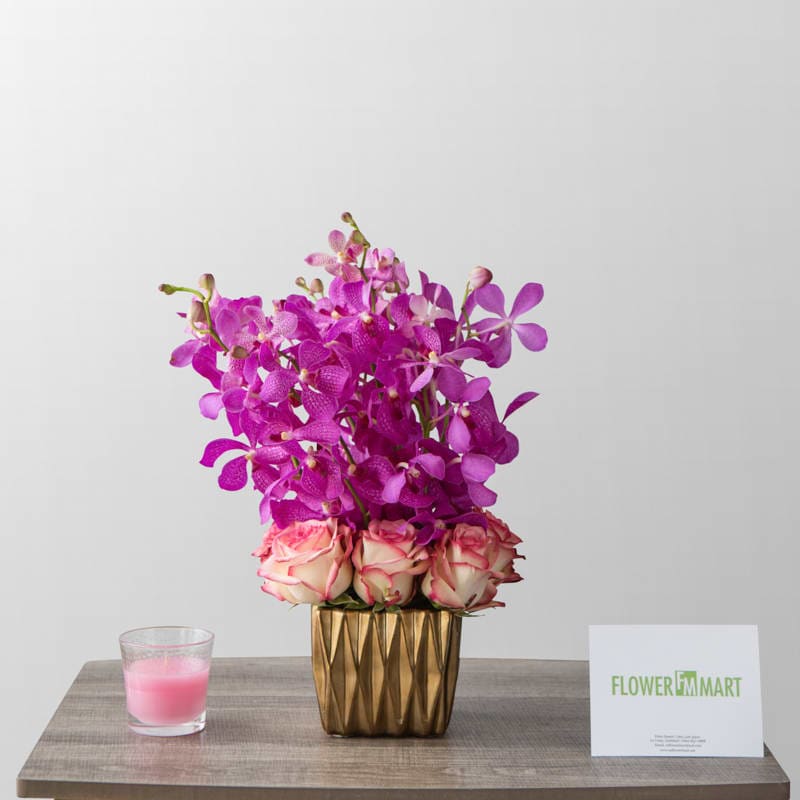 Marmara Orchids with with imported Roses 