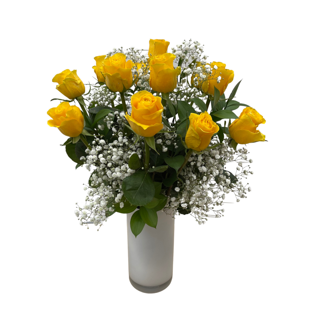 Yellow Roses Classic by Evans Flowers