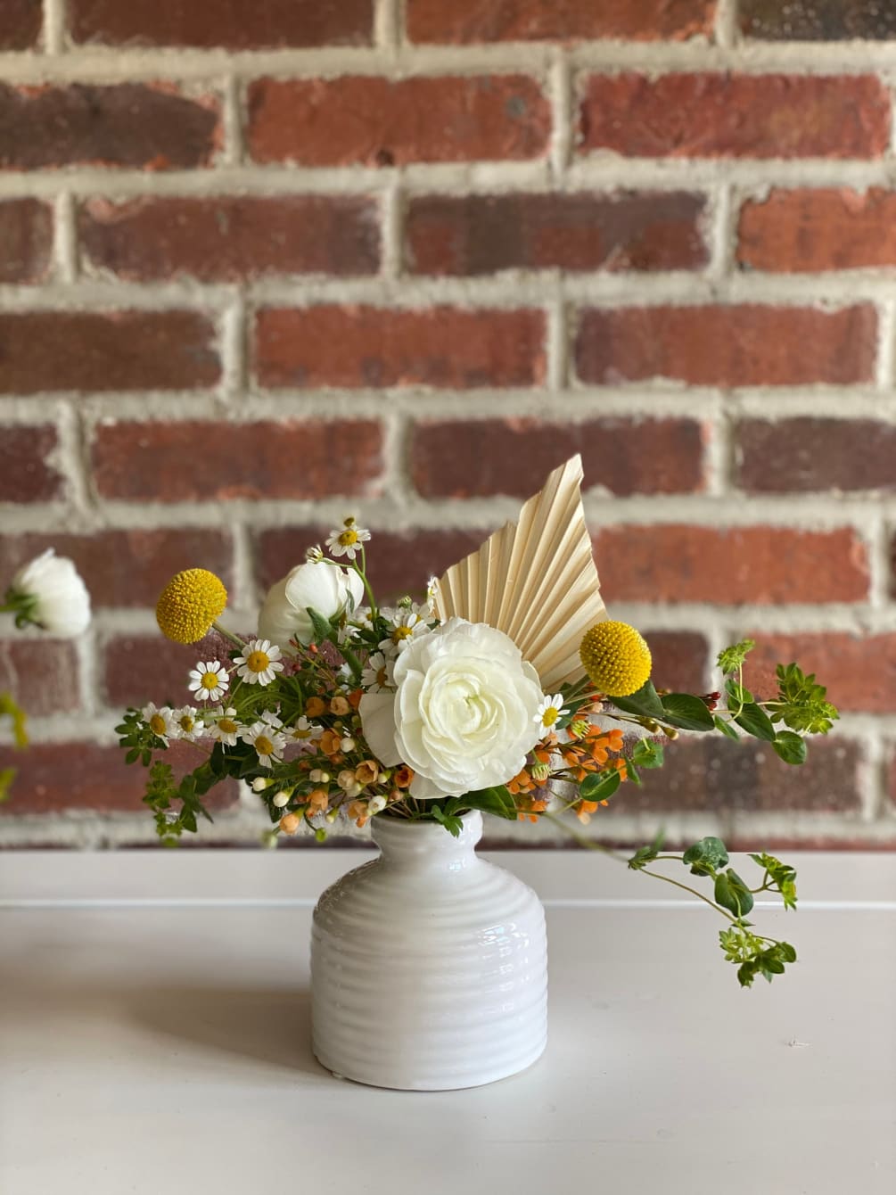 A fun mix of blooms to accent your table set up in