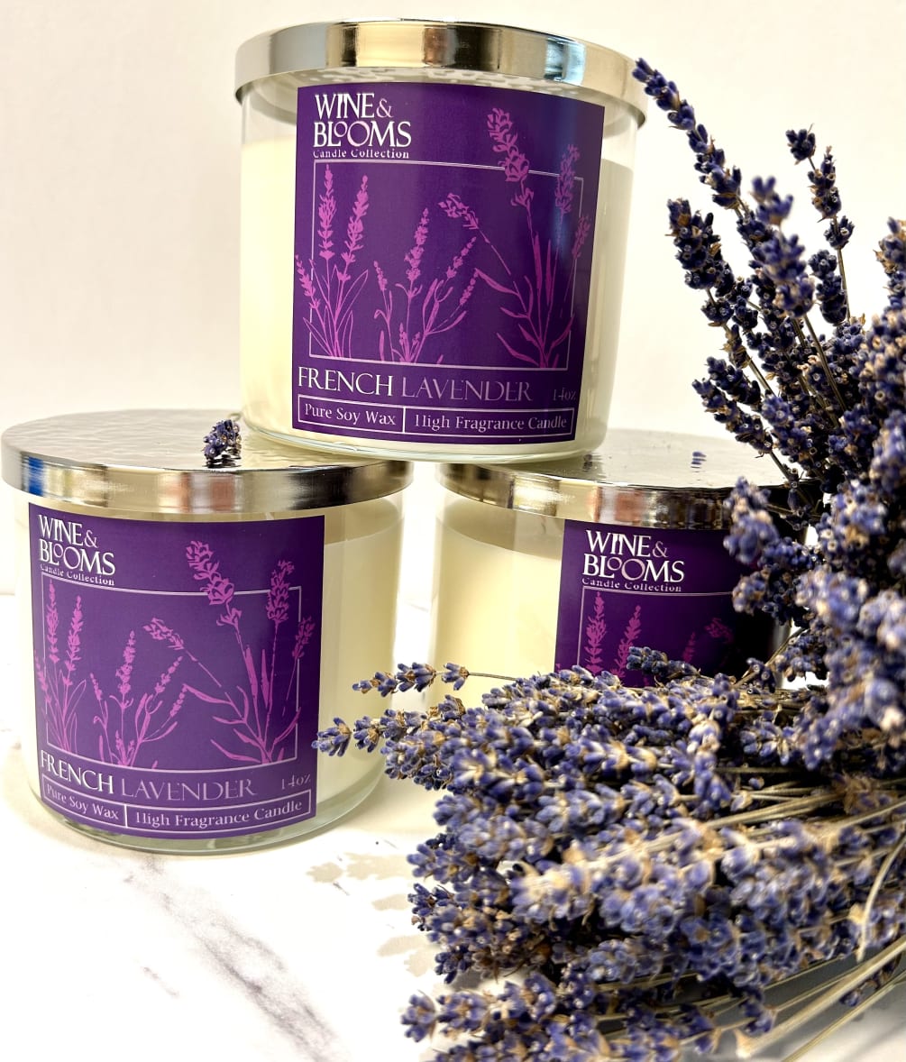 ***Discover the idyll of Provence&rsquo;s purple meadows in our calming French Lavender