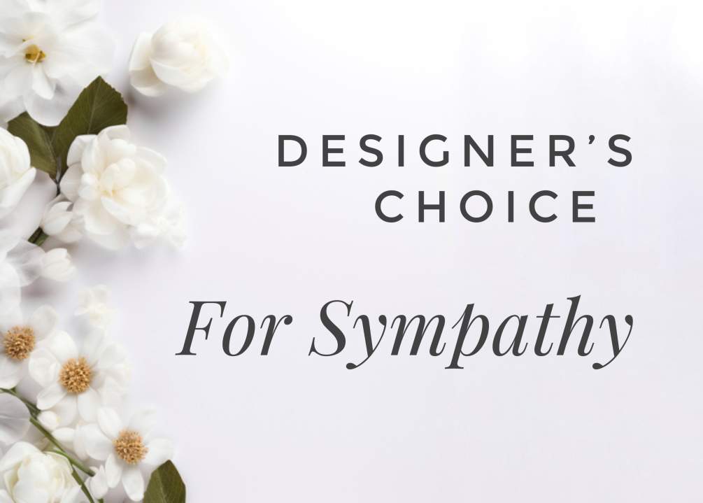 Our talented designers will create a beautiful vased arrangement to soothe and