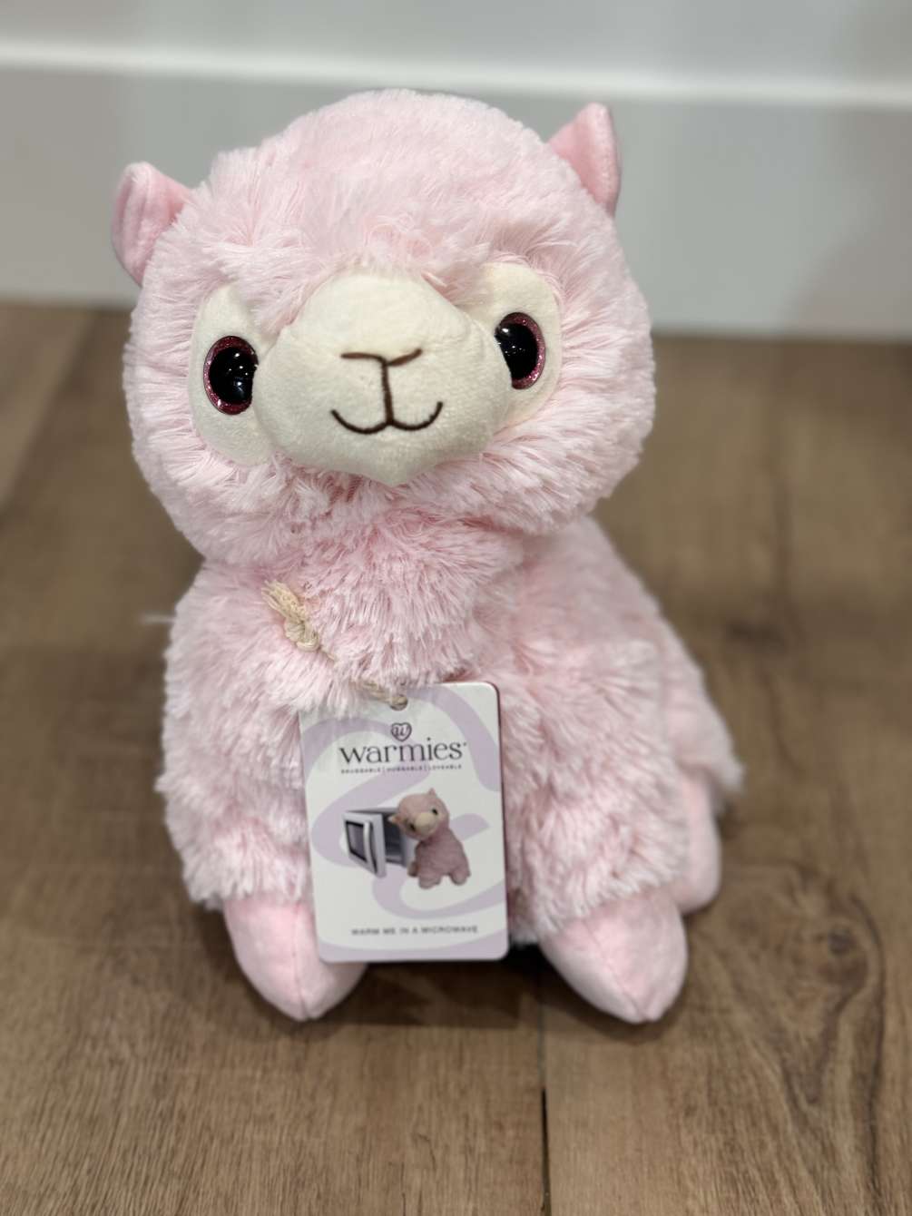 Pink Lama Warmie by Blooms On Main