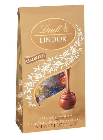 Indulge in the exquisite taste of the Lindt Lindor Chocolate Assorted Box