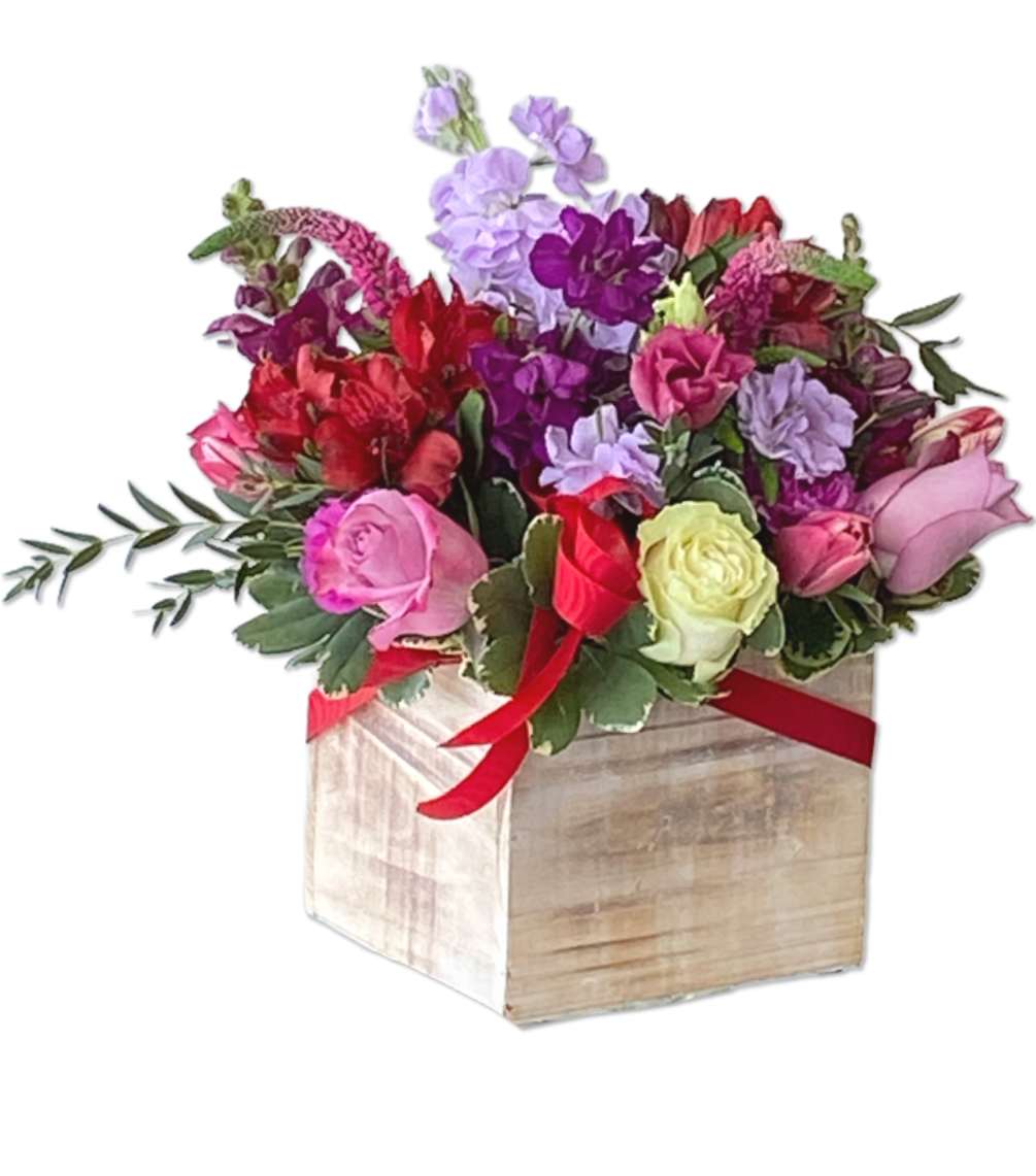 Win her heart this Valentine&rsquo;s Day with this sweet rustic wooden box