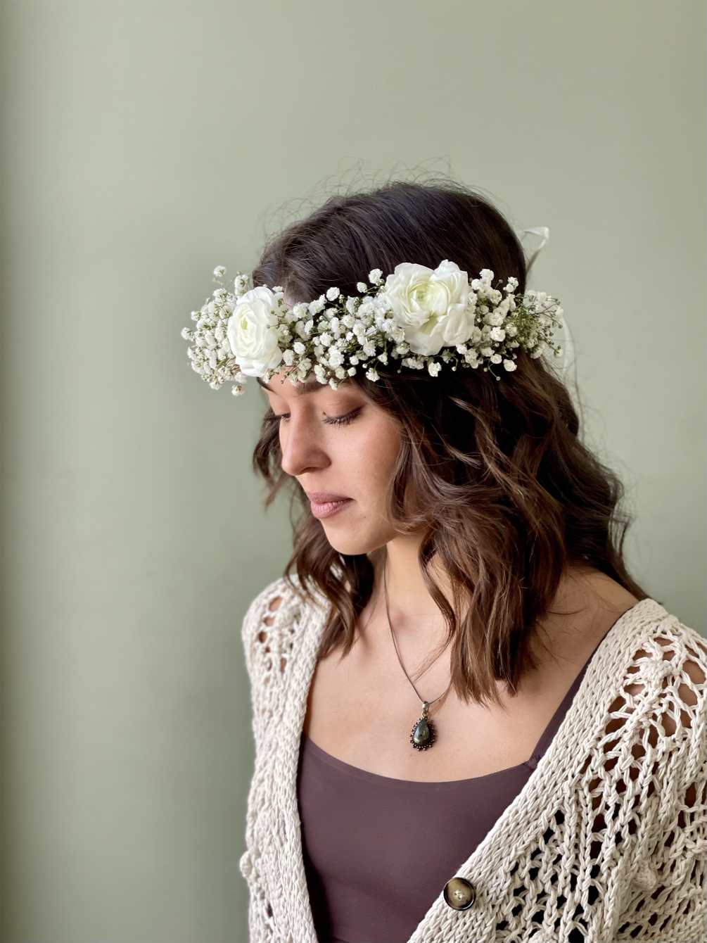 Where to buy flower head wreaths discount