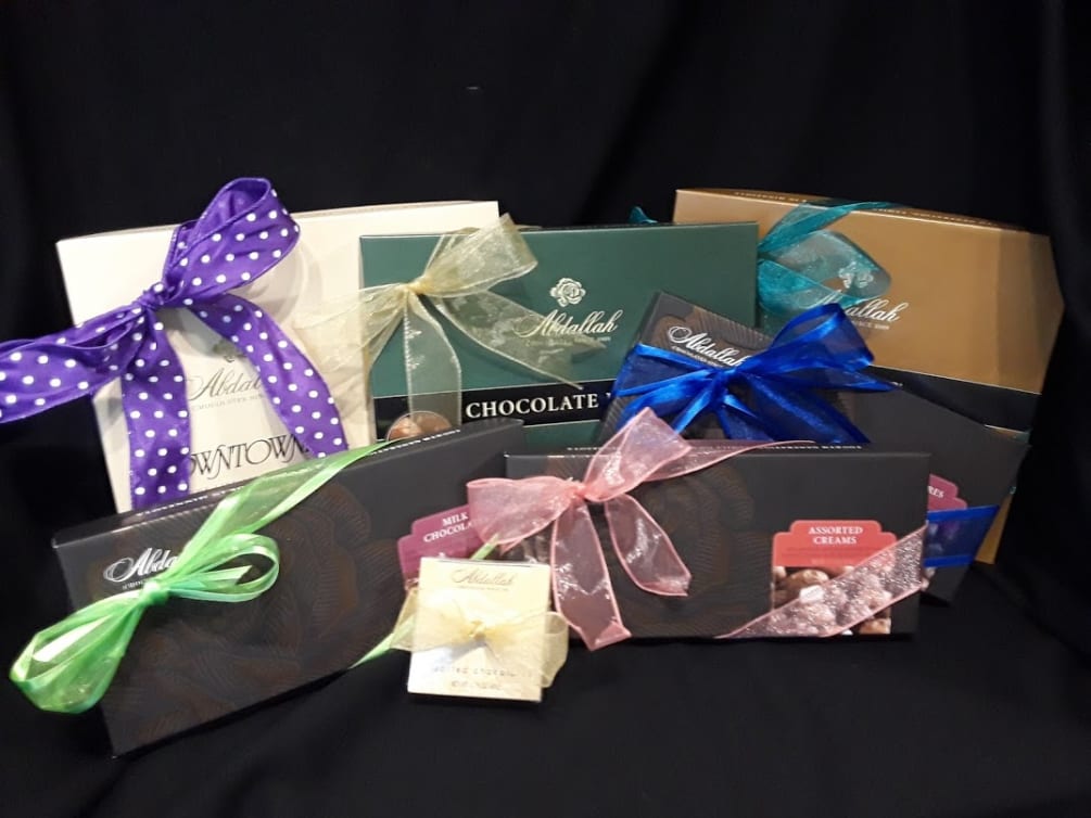 Abdallah Chocolates are sourced from Minnesota and come in various assortments and