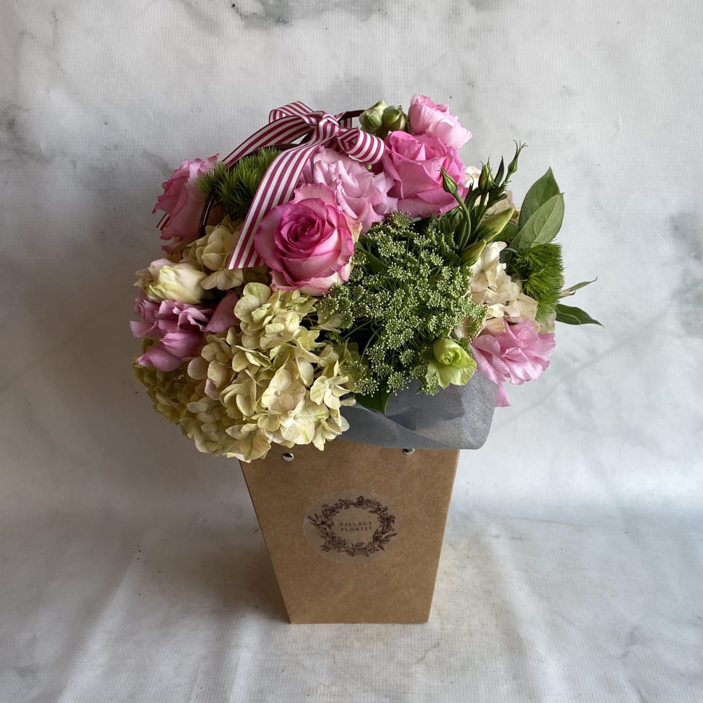Surprise your loved one with a stunning mixed bouquet of fresh and