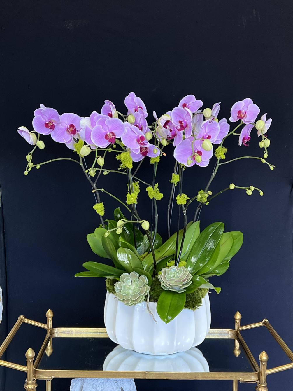A simple orchid arrangement for any occassion!