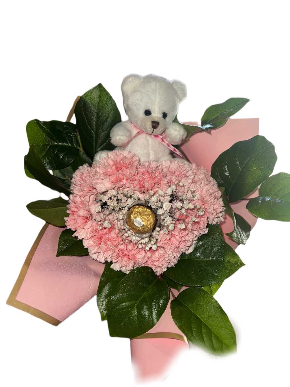 Carnation Heart by Party Blossom Boutique