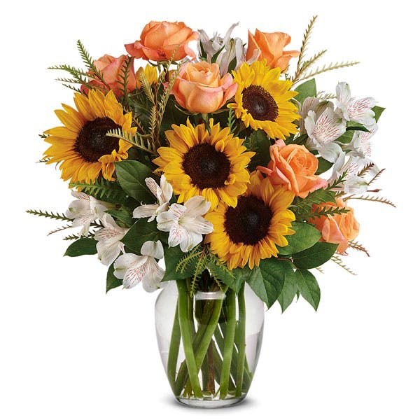 Sunflowers bouquet 