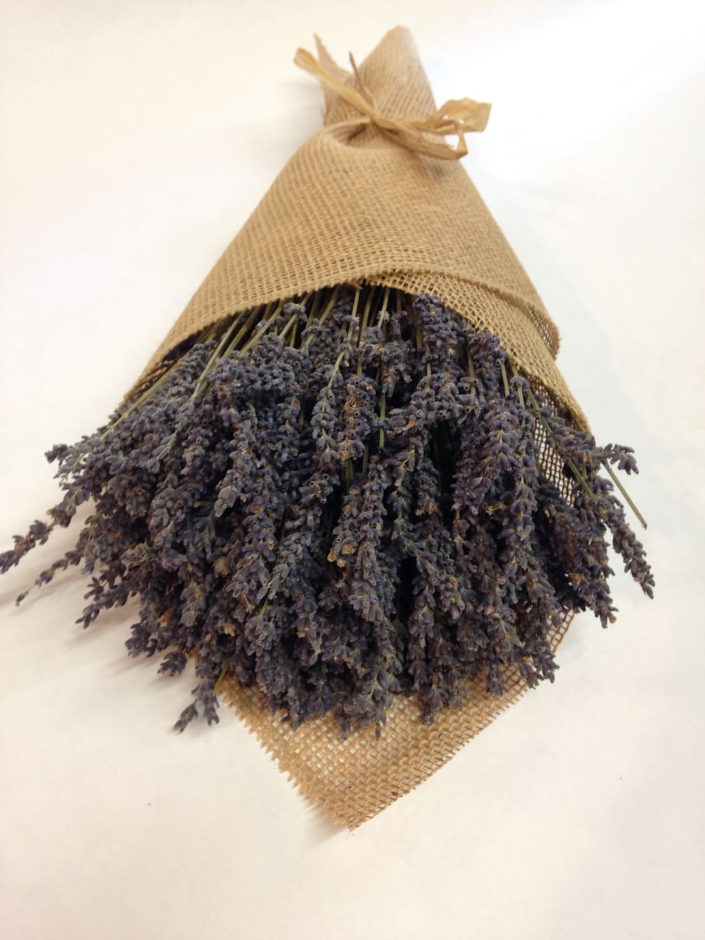 This lush bundle of dried French lavender consists of over 150 stems
