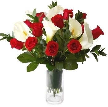 This is one of them. We&rsquo;ve gathered long-stem red roses with white