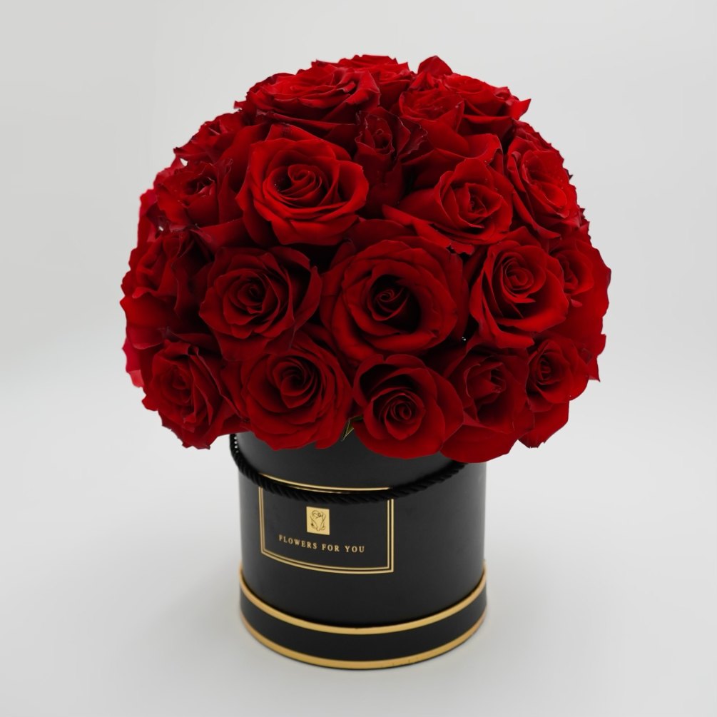 50 Premium Fresh Red Roses 